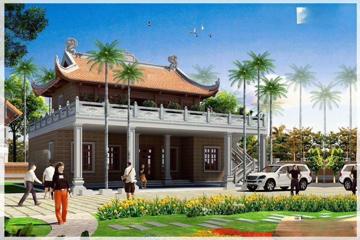 Mẫu thiết kế mang đến sự thông thoáng, hòa hợp với thiên nhiên