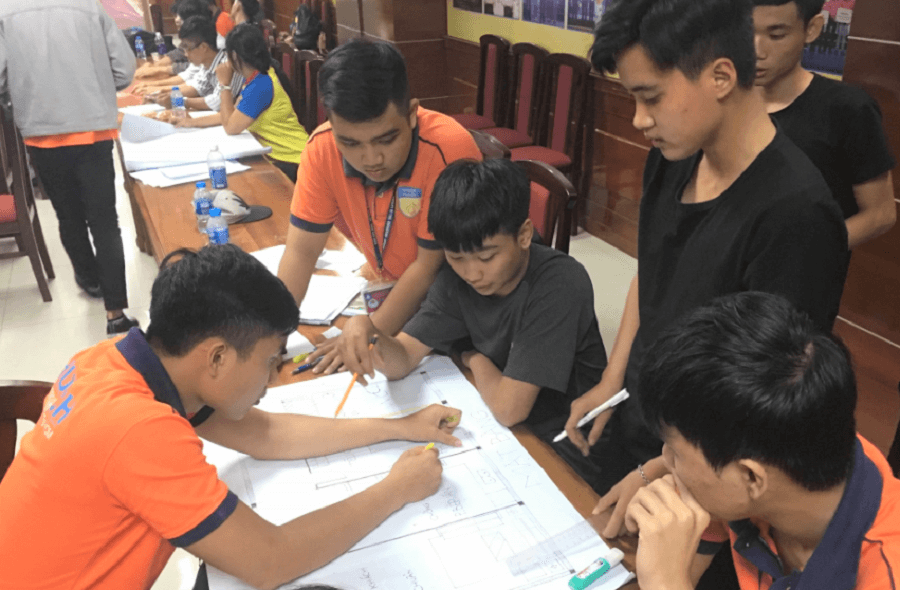 Teamwork để cùng giải bài tập  