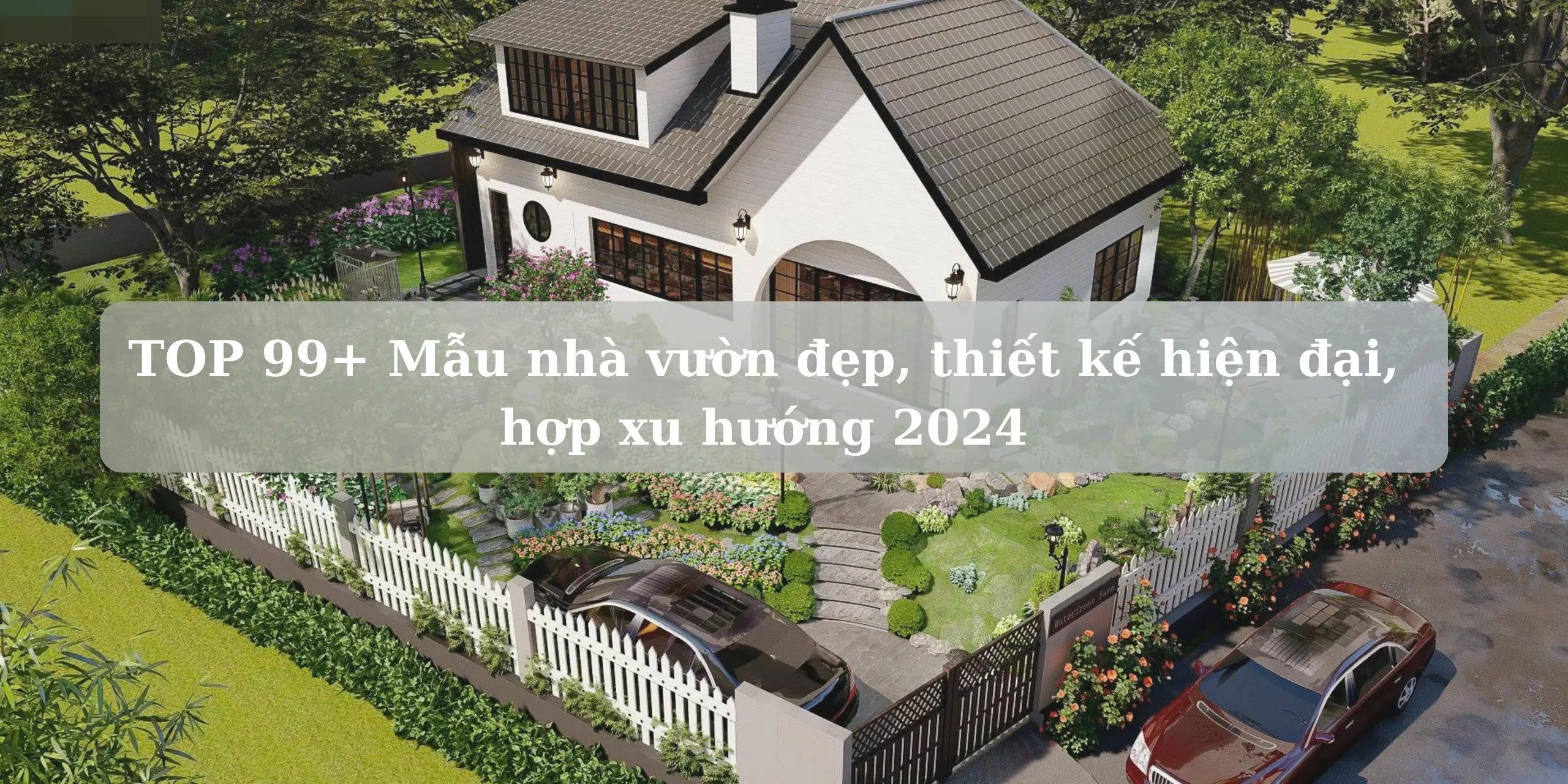 Banner Mẫu nhà vườn đẹp