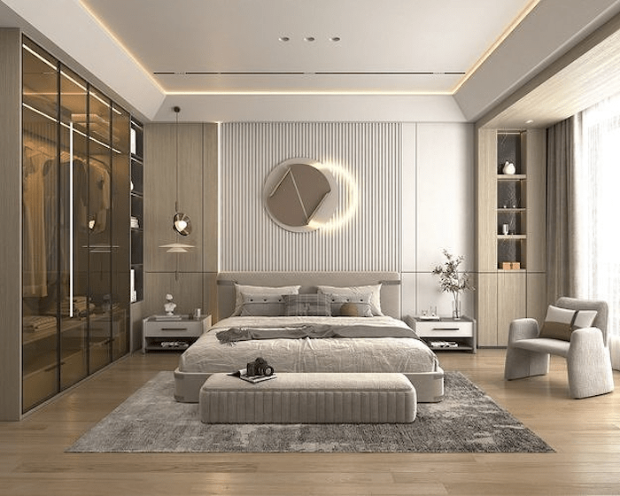 Mẫu phòng ngủ đẹp diện tích 30m2