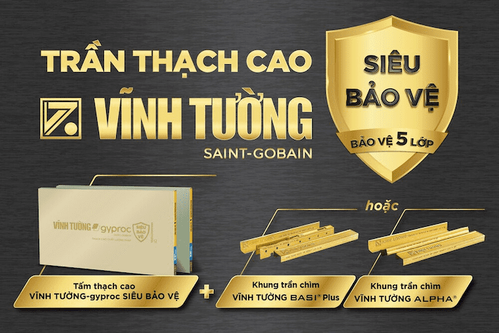 trần phòng ngủ master