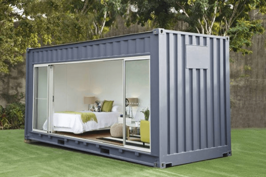 Nhà container là loại nhà được xây dựng từ các thùng container vận chuyển hàng hóa